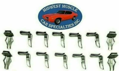 Fits Chrysler Dodge Plymouth Door Quarter Panel Retainer Bushing Clips 14pc PD - Image 1 of 4