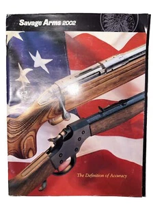 2002 Savage Arms Sales Brochure Catalog - Picture 1 of 12