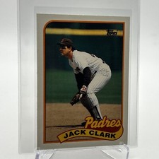 1989 Topps Traded Jack Clark Baseball Card #20T Mint FREE SHIPPING