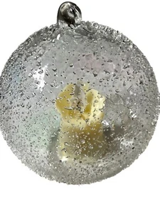 Textured Ball with Flameless Candle - Picture 1 of 11