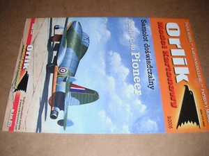 Paper Card Model - Gloster G.40 Pioneer - by Orlik - Picture 1 of 2