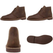 clarks mens brown boots