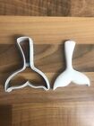 Mermaid Tail Cookie Cutter 75mm Length - Hand Wash Only 