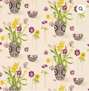 DESIGNER SANDERSON PAINTER GARDEN COTTON SOFT FURNISHINGS - Picture 1 of 6