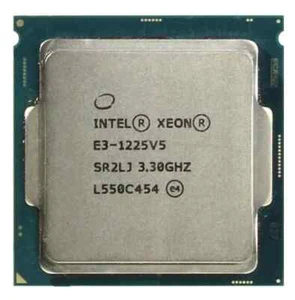 Xeon E3-1225v5 4-Core CPU 3,3 GHz (3.7 GHz Turbo), 8 MB Cache LGA 1151 80 Watt - Afbeelding 1 van 1