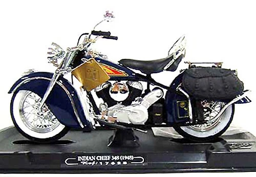 Guiloy  #17628 1/10 INDIAN CHIEF 384 (1948) / BLUE   - Image 1 of 1