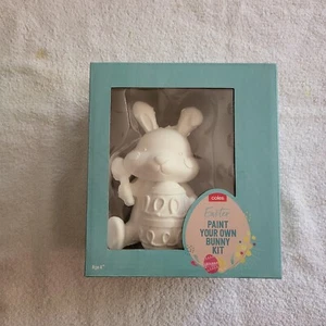 New Coles Easter Paint Your Own Bunny Kit Craft Kids Kit - Picture 1 of 3