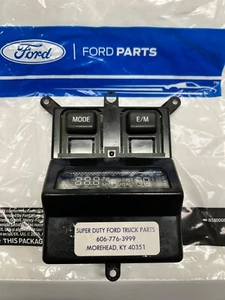 Ford F250 F350 1999 2002 reconstruido OEM consola aérea computadora centro de mensajes - Imagen 1 de 7