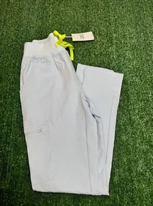 Neu mit Etikett Figs Damen HIGH WAISTED YOLA SCRUB HOSE hellblau 1000209 XXS - Bild 1 von 5