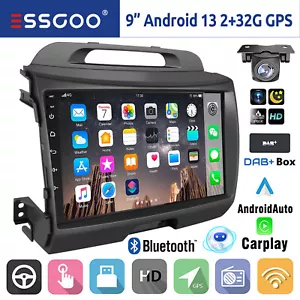 Für KIA Sportage 3 2010-2016 32GB Android 13 Autoradio DAB+ Carplay GPS Navi KAM - Bild 1 von 16