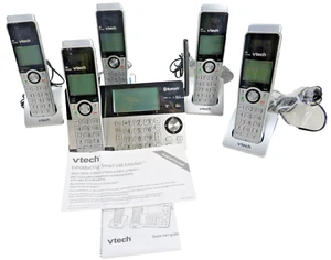 VTech - Sistema de contestador celular de 5 auriculares con alcance súper largo - Imagen 1 de 11