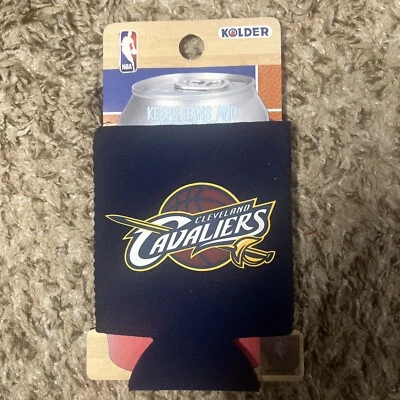 CLEVELAND CAVALIERS KOOZIE 罐冷却平底 Kolder Blue 全新 — 第 1/2 张图片