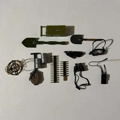 GI JOE/Ultimate Soldier Accessory Parts For 12" Action Figures Lot of 13 - Image 1 of 4