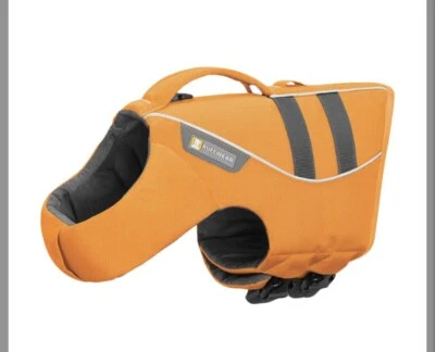 Ruffwear Float Coat Dog Life Jacket Large XL Wave Orange New With Tags 36-42 in  - Image 1 of 4
