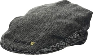 Guinness Grey Tweed Flat Cap Guinness Official Merchandise - Picture 1 of 3