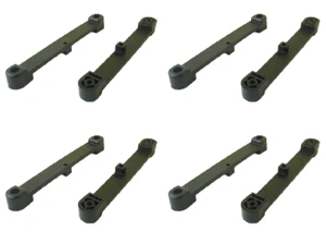 4 Paar Halter / Halterungen für Trolley-System / Koffer-Trolli System NEU - Picture 1 of 1