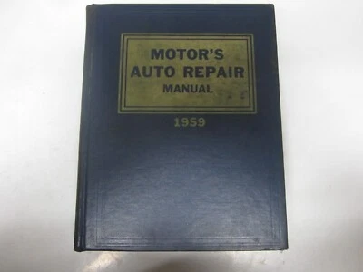 Manual de reparación de automóviles del motor usado 1959 22ª edición (1952-59) Foto 1 de 4