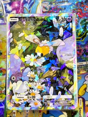 Cutiefly pocket app handmade card tcg full art Celestial Guardians Set - Image 1 of 2