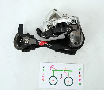 SRAM XX 碳纤维 10 速后变速器碳黑盒山地车自行车长笼 — 第 1/4 张图片