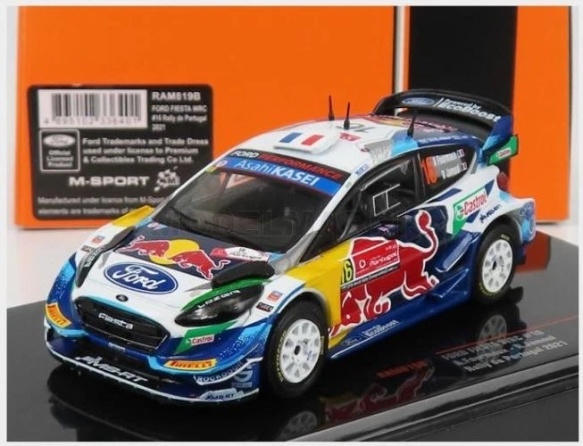 IXO-MODELS RAM819B FORD ENGLAND - FIESTA WRC N 16 RALLY PORTOGALLO 2021 A.FOURMA - Immagine 1 di 2