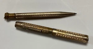Vintage Criterion 14K Fountain Pen/Pencil set in original case Pat 1918 - Picture 1 of 12