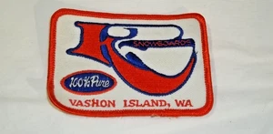 Vintage K2 Snowboards Vashon Island WA Advertising Jacket Patch 3.5 x 2.5” - Picture 1 of 1