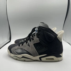 WMNS NIKE AIR JORDAN 6 RETRO "TECH CHROME" NEGRO-CROMO TALLA 11.5 Mujer 10 Hombre - Imagen 1 de 6