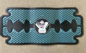 Haarstyling Werkzeug Rest Friseur Matte für Werkzeuge Salon Matte Klingenform Anti-Rutsch - Bild 1 von 3