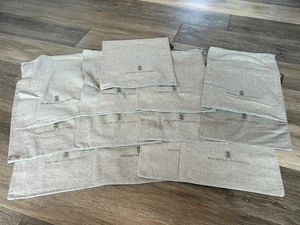 👜 BRUNELLO CUCINELLI POSTEN VON 13 STAUBBEUTELN 11 3/8 X 15 3/8 ZOLL CA. - Bild 1 von 5