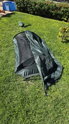 Lawson Hammock Blue Ridge Camping Hammock and Tent, Mosquito Net And Rain Fly - Image 1 of 4