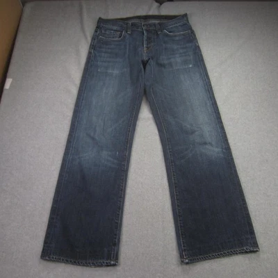 Citizens Of Humanity Jeans Mens 30x29.5 Blue Evans Relaxed Button Fly USA - Image 1 of 4