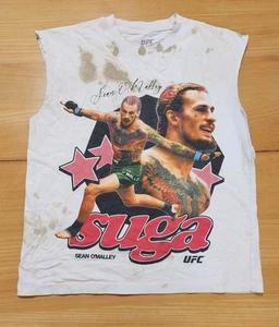 Camisa UFC M Suga Sean O’Malley Combate Deportes Luchador Sin Mangas Envejecida MMA - Imagen 1 de 6