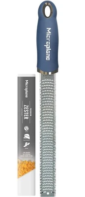 Microplane Zester premium, grattugia Blu Denim, lama fine professionale  - Immagine 1 di 4