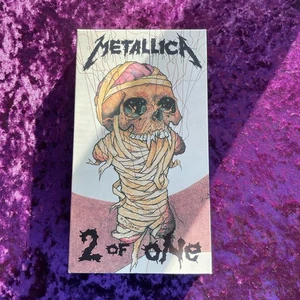“2 of One” Metallica  (1989) VHS - Picture 1 of 6
