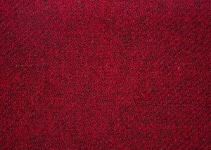 Genuine Harris Tweed Remnant - Dark Red with Black Flecks - Picture 1 of 1