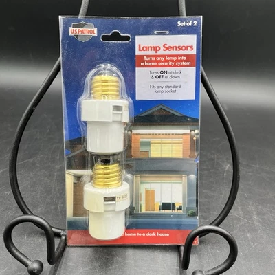 New U.S. Patrol Lamp Sensors RET2735 Set of 2 Fits Standard Sockets 017874627356 - Image 1 of 2