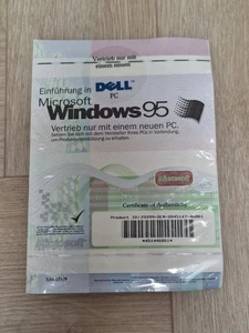 Microsoft Windows 95 Dell Deutsch / German - License, CD (Unused!) - Bild 1 von 2