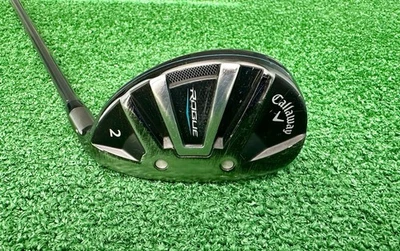 Callaway ROGUE 2-Hybrid 17°, Senior-Flex ALDILA SYNERGY 50, Men’s Right Hand - Image 1 of 4