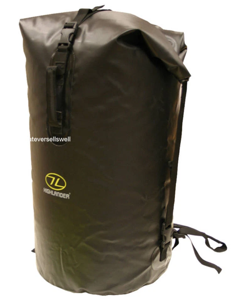 ENORME BOLSA SECA IMPERMEABLE es una bolsa de lona TROON barco 70L B Foto 1 de 1