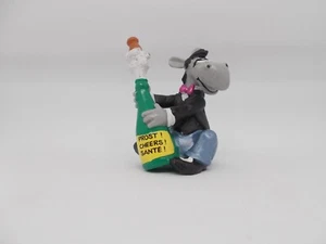 ÄFFLE und PFERDLE mit Sektflasche Bullyland Comic Figuren SWR Werbefigur Figur - Bild 1 von 1
