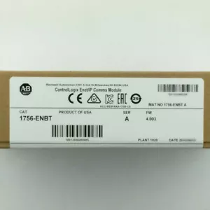 NEU Allen-Bradley 1756-ENBT SER A EtherNet/IP ControlLogix Modul 1756ENBT - Bild 1 von 1