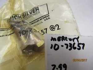 2 NEW MERCURY QUICKSILVER OEM SCREWS, #10-73657, - Picture 1 of 1