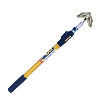 Platinum Drywall Tools 3" Angle Head Glazer with 2-4 ft Extendable Handle