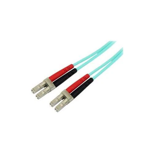 Weiß 1m StarTech Faseroptik Duplex Patchkabel Netzwerk Kabel 450FBLCLC1 - Bild 1 von 1
