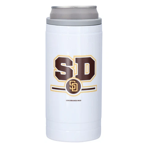 San Diego Padres 12oz. Letterman Slim Can Cooler Cover