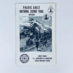 Pacific Crest National Scenic Trail Broschüre Wanderkarte Oregon Pacific NW 1974? - Bild 1 von 6