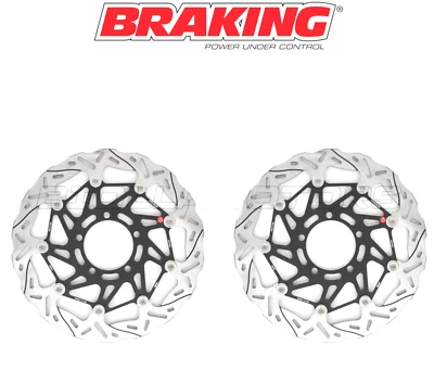 Dischi Freno Anteriori FLOTTANTI per Triumph 1200 THRUXTON RS 2020-2024 Foto 1 de 3