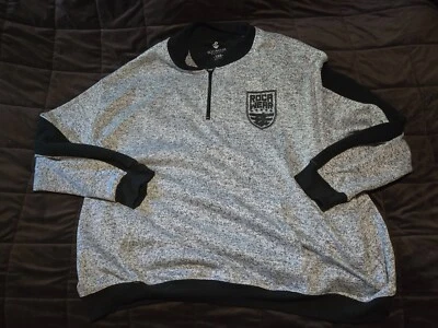 Rocawear Classic Vintage Men's 1/4 Zip Colorblock Sweatshirt Size 5XB - Image 1 of 4