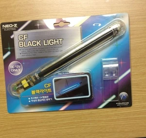 10"12V VISOR INTERIOR UV-LIGHT BLACK NEON LIGHTING EFFECT GOOD MOODY FEELING NZ - Picture 1 of 7