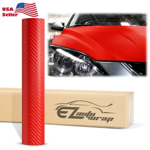3D Carbon Fiber Matte Textured Vinyl Wrap Sticker Decal Air Release Bubble Free - Picture 1 of 203